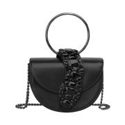 Slangen handtas Alma EN Pena , Black , Dames