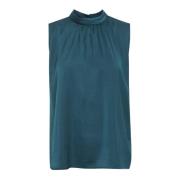 Elegante Aileensz Top Bluser in Reflecting Pond Saint Tropez , Blue , ...