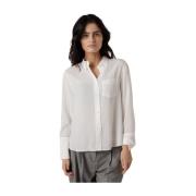 Elegante witte blouse met knoopsluiting Windsor , White , Dames