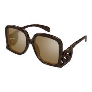 Gg1326S 007 Sunglasses Gucci , Brown , Dames