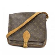 Pre-owned Fabric shoulder-bags Louis Vuitton Vintage , Brown , Dames