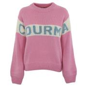 Roze Trui met Alpaca Wolmix MC2 Saint Barth , Pink , Dames