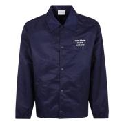 Navy Slogan Jas Drole de Monsieur , Blue , Heren