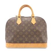 Pre-owned Canvas louis-vuitton-bags Louis Vuitton Vintage , Brown , Da...