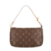 Pre-owned Canvas louis-vuitton-bags Louis Vuitton Vintage , Brown , Da...