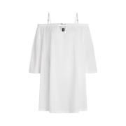 Off-the-Shoulder Strandjurk Karl Lagerfeld , White , Dames