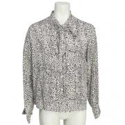 Pre-owned Silk tops Celine Vintage , Gray , Dames