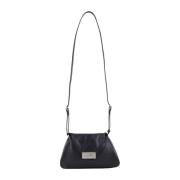 Contrast Leren Tassen MM6 Maison Margiela , Black , Dames