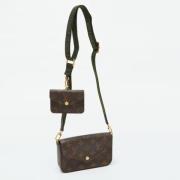 Pre-owned Canvas louis-vuitton-bags Louis Vuitton Vintage , Brown , Da...