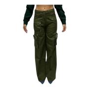 Cargo broek voor vrouwen Silvian Heach , Green , Dames