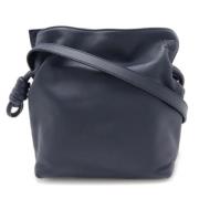 Pre-owned Leather shoulder-bags Loewe Pre-owned , Blue , Dames