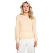 Zachte Wol Alpaca Pullover Mintgroen Marie Méro , Yellow , Dames