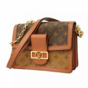 Pre-owned Fabric shoulder-bags Louis Vuitton Vintage , Brown , Dames