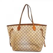 Pre-owned Fabric louis-vuitton-bags Louis Vuitton Vintage , White , Da...