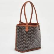 Pre-owned Canvas totes Goyard Vintage , Black , Dames