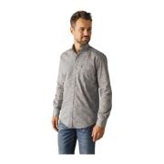 Casual Blauw Overhemd State of Art , Multicolor , Heren