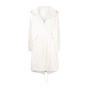 Elegante Beige Regenjas Essential Outdoor Jil Sander , Beige , Dames