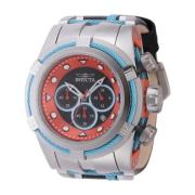 Zeus Bolt Quartz Horloge Oranje Wijzerplaat Invicta Watches , Gray , H...