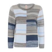 Casual Multicolor Trui Bleekblauw Skovhuus , Blue , Dames