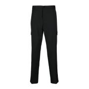 Wollen Cargo Broek in Zwart Calvin Klein , Black , Heren