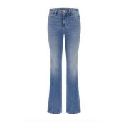 Flare Dames Jeans Guess , Blue , Dames