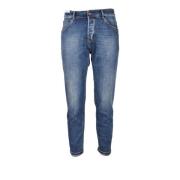 Slim-fit Jeans PT Torino , Blue , Heren