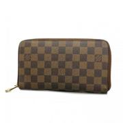 Pre-owned Fabric wallets Louis Vuitton Vintage , Brown , Dames