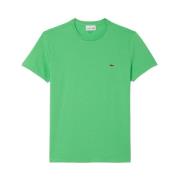 Groene T-shirt en Polo Collectie Lacoste , Green , Heren