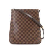 Pre-owned Canvas shoulder-bags Louis Vuitton Vintage , Brown , Dames