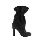 Pre-owned Suede boots Marni Pre-owned , Black , Dames