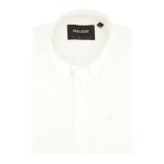 Casual wit overhemd Lyle & Scott , White , Heren