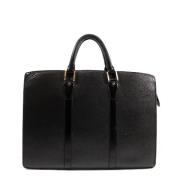 Pre-owned Leather louis-vuitton-bags Louis Vuitton Vintage , Black , D...