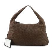 Pre-owned Leather handbags Bottega Veneta Vintage , Brown , Dames