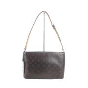 Pre-owned Leather shoulder-bags Louis Vuitton Vintage , Brown , Dames