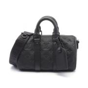 Pre-owned Leather louis-vuitton-bags Louis Vuitton Vintage , Black , D...