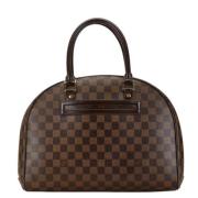 Pre-owned Leather handbags Louis Vuitton Vintage , Brown , Dames