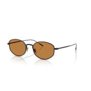 Mat Zwart Zonnebril Vierkante Stijl Oliver Peoples , Black , Unisex