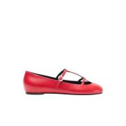 Linda I Ballerina`s Scarosso , Red , Dames