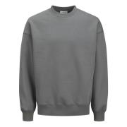 Urban Edge Sweatshirt Jack & Jones , Gray , Heren