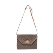 Pre-owned Canvas celine-bags Celine Vintage , Brown , Dames