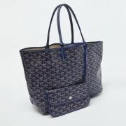 Pre-owned Canvas handbags Goyard Vintage , Blue , Dames