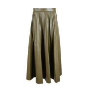 Elegante Polyester Gonna Rok Max Mara Weekend , Green , Dames