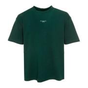 Klassieke Slogan T-Shirt Drole de Monsieur , Green , Heren