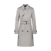 Trench Coat Burberry , Gray , Dames