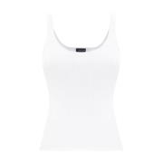 Wit Gebreid Hemdje Mugler , White , Dames