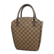 Pre-owned Fabric handbags Louis Vuitton Vintage , Brown , Dames