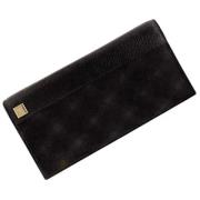 Pre-owned Leather wallets Dunhill Pre-owned , Black , Heren