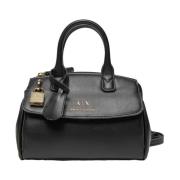 Elegante Dames Tote Tas in Zwart Armani Exchange , Black , Dames