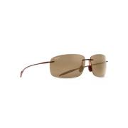 Breakwall Gepolariseerde Zonnebril in Kleur 26 Maui Jim , Brown , Here...