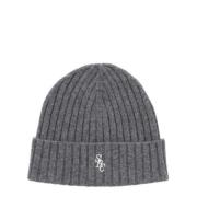 Kasjmier Beanie Muts Sporty & Rich , Gray , Dames